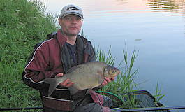 Good fishing at Tudor Caravan Park